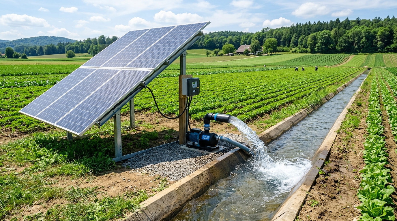 Solar Agriculture Submersible Pump